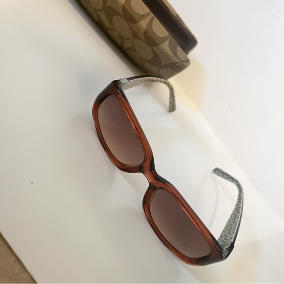 Coach Mini Brown Sunglasses - Picture 3 of 8